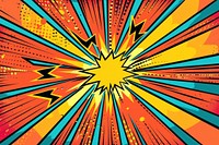 Comic thunder shock effect backgrounds abstract pattern.
