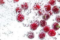 Berrys oil bubble backgrounds raspberry fruit.