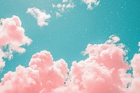 Pastel galaxy on sky backgrounds outdoors nature.