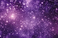 Pastel galaxy on sky glitter purple space.