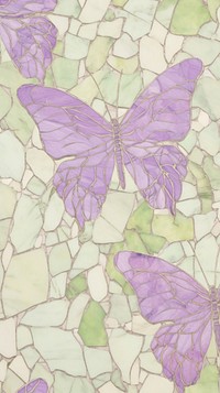 Butterfly pattern marble wallpaper purple backgrounds tile.
