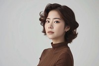 Korean girl portrait women adult.