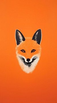 Fox full face wildlife animal mammal.