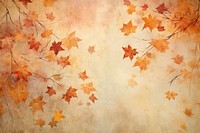 Soft vintage maple painting background backgrounds autumn leaves.