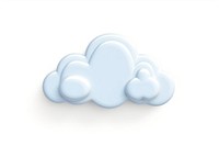 A cloud rain backgrounds white white background.
