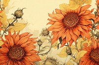 Sunflower sunflower art backgrounds.