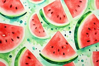 Watermelons background backgrounds painting fruit.