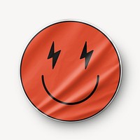 Smiling emoticon sticker