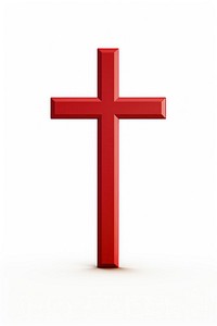 Cross symbol white background spirituality.