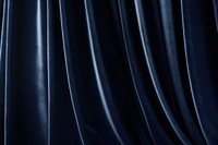 Navy blue velvet curtain backgrounds monochrome darkness.