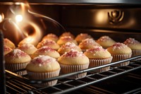 Baking oven appliance cupcake.