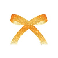 Orange cancer ribbon icon symbol white background confectionery.