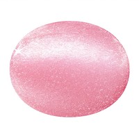 Pink oval icon glitter shape white background.