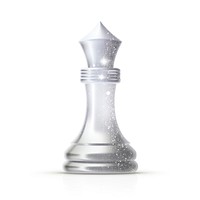 Silver chess icon white background simplicity drinkware.