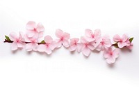 Flower aesthetic paper adhesive strip blossom petal plant.