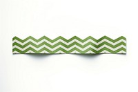Green chevron pattern adhesive strip white background accessories rectangle.