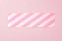 Pink stripe pattern adhesive strip paper rectangle striped.