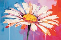 Daisy painting backgrounds flower.