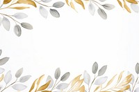 Eucalyptus border frame backgrounds pattern abstract.