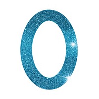 Blue oval icon turquoise jewelry glitter.