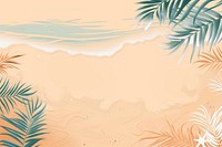 Beach illustration backgrounds outdoors pattern.
