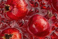 Red texture pomegranate backgrounds fruit.