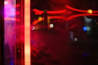 Neon light nightclub abstract lighting.