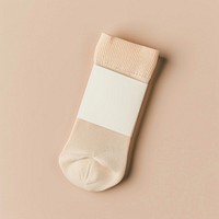 Sock wrap label clothing bandage pattern.