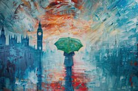 London painting architecture backgrounds.