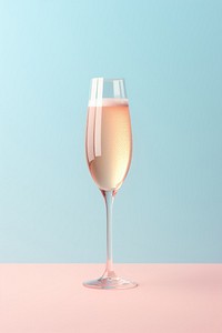 Champagne cocktail glass drink.