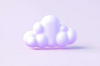 Cloud softness purple white.