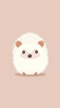 Hedgehog sticker animal mammal nature.