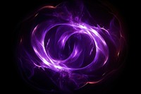 Photo purple fire in spiral twist line pattern light flame.