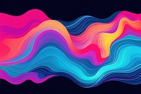 Ocean wave abstract graphics pattern.