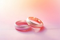 Wedding rings background jewelry pink red.