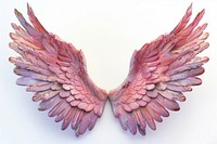 Pair of wings bird accessories creativity.