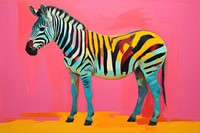 PNG Zebra wildlife painting animal.