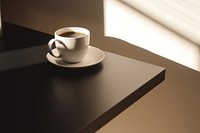 Aesthetic coffee table wallpaper furniture saucer drink.