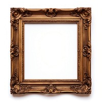 Brown square frame vintage backgrounds white background architecture.