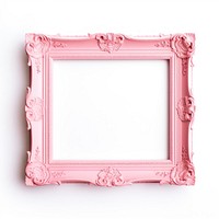 Pastel pink frame vintage white background architecture rectangle.
