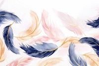 Feathers watercolor background backgrounds pattern lightweight.