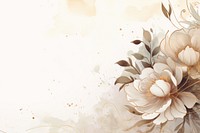 Simplel floral backgrounds painting pattern.
