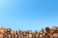 PNG Wooden logs border backgrounds outdoors nature.