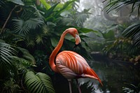 Bird Flamingo flamingo bird wildlife.