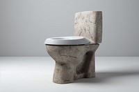 Toilet toilet bathroom sculpture.