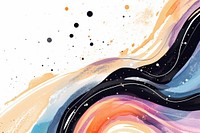 Saturn backgrounds abstract painting.