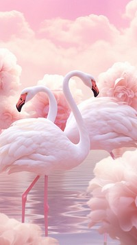 Flamingo animal bird wildlife.