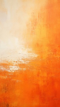 Orange painting texture canvas.