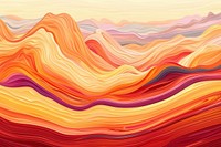 Illustration Canyon desert landscape painting backgrounds graphics.