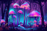 Mushroom outdoors nature forest.